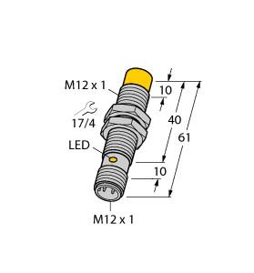TURCK 4411291 / NI8-MT12-AD4X-H1141/S1589 Inductive Sensors