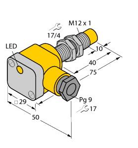 TURCK 1644400 / NI8U-EG12SK-AP6X Inductive Sensors