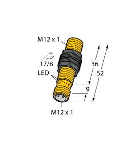 TURCK 1644620 / NI8U-S12-AN6X-H1141 Inductive Sensors