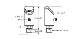 TURCK 100004760 / PS510-10V-01-2UPN8-H1141 Pressure Sensors