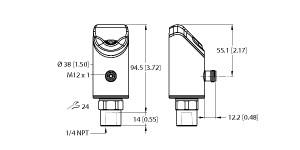 TURCK 100002996 / PS510-10V-02-LI2UPN8-H1141 Pressure Sensors