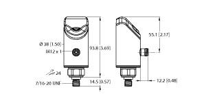 TURCK 100003750 / PS510-25A-05-LI2UPN8-H1141 Pressure Sensors