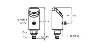 TURCK 100001742 / PS510-400-04-2UPN8-H1141 Pressure Sensors