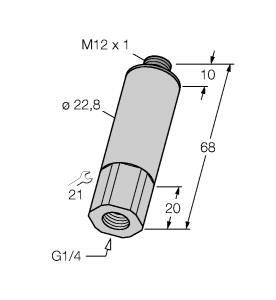 TURCK 6831435 / PT002R-11-LI3-H1131 Pressure Sensors