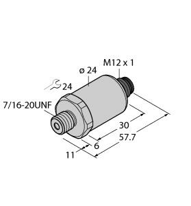 TURCK 6837237 / PT1000PSIG-2005-I2-H1143/X Pressure Sensors