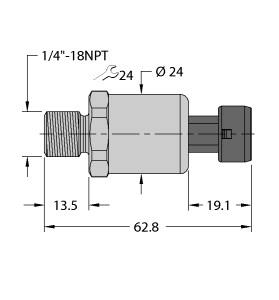 TURCK 100025782 / PT10V-1103-I2-MP11 Pressure Sensors