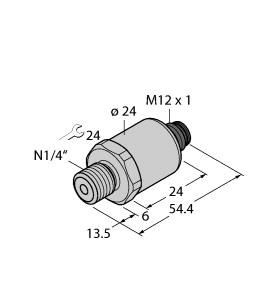 TURCK 100021897 / PT1V-1003-IOL-H1141 Pressure Sensors