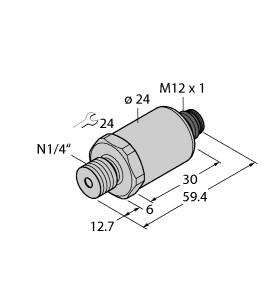 TURCK 100017824 / PT250R-2003-IOL-H1141 Pressure Sensors