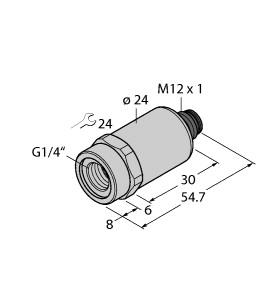 TURCK 6836456 / PT25R-2001-I2-H1143 Pressure Sensors