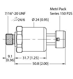 TURCK 100006158 / PT300PSIG-1105-U3-MP11 Pressure Sensors