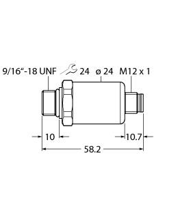 TURCK 100002567 / PT3500PSIG-2121-U6-H1143 Pressure Sensors
