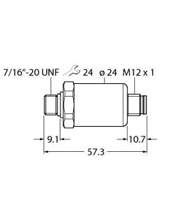 TURCK 100002561 / PT5000PSIG-2105-U3-H1143 Pressure Sensors