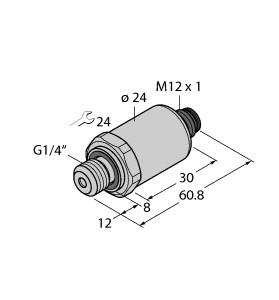 TURCK 100029957 / PT6R-2004-IOL-H1141 Pressure Sensors