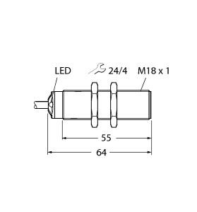 TURCK 100000984 / RU50U-S18-AN8X Ultrasonic Sensors