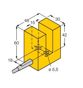 TURCK 1605030 / SI15-K30-VP6 Inductive Sensors