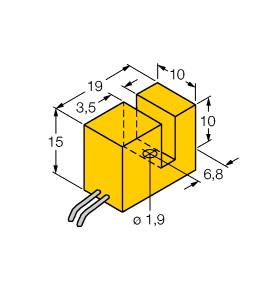 TURCK 10365 / SI3.5-K10-Y1 2M Inductive Sensors