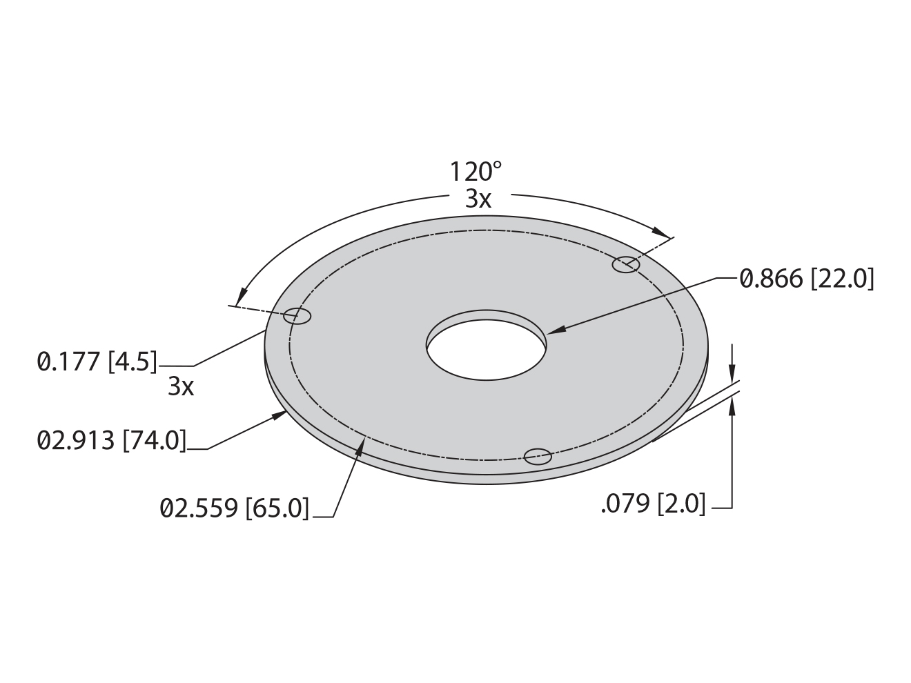TURCK QR24 Rotary Series Shielding Plate