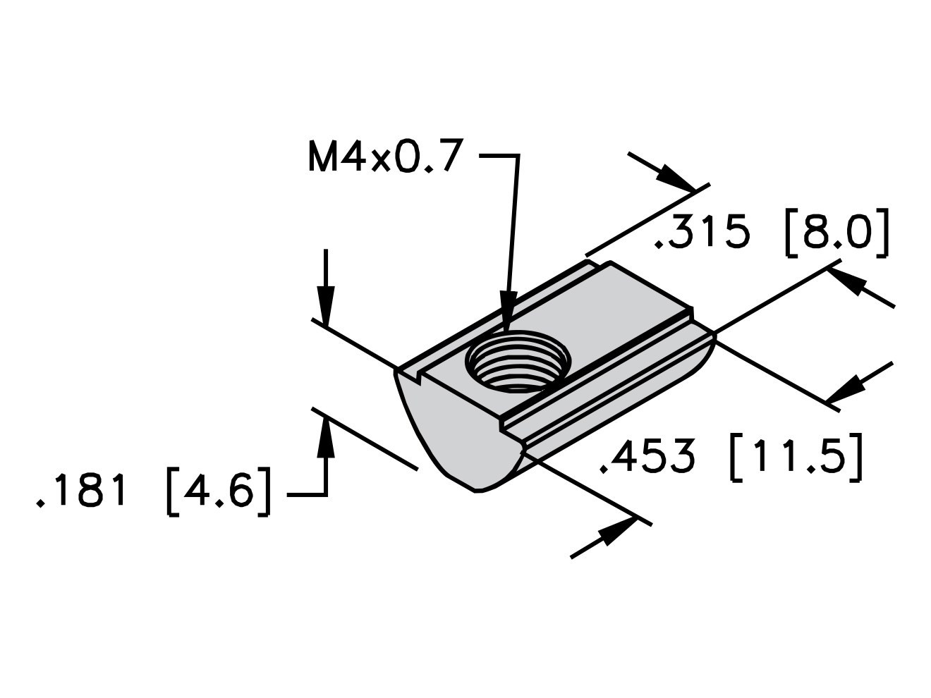 TURCK Q-track Series Mounting Accessory