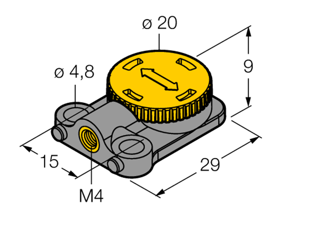 TURCK Q-track Series Positioning Element