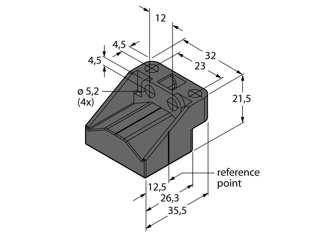 TURCK Q-track Series Positioning Element