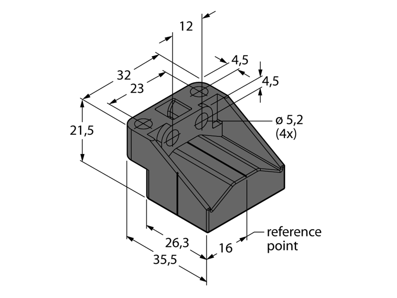 TURCK Q-track Series Positioning Element