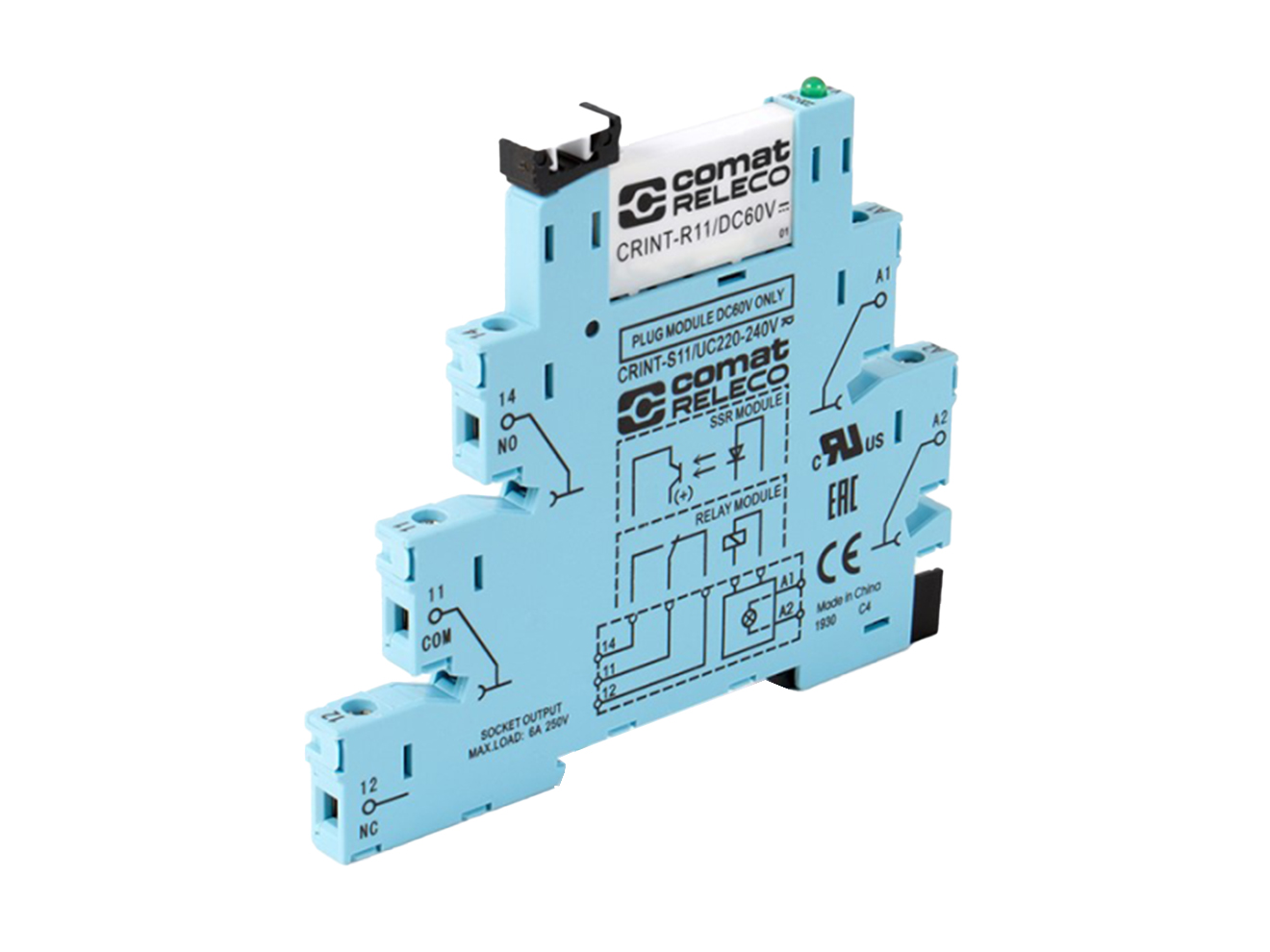 TURCK ComatReleco CRINT Series Relay and Socket Module