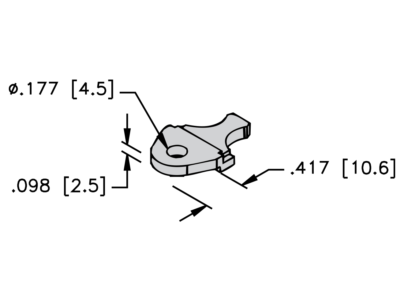 TURCK Q-track Series Mounting Accessory
