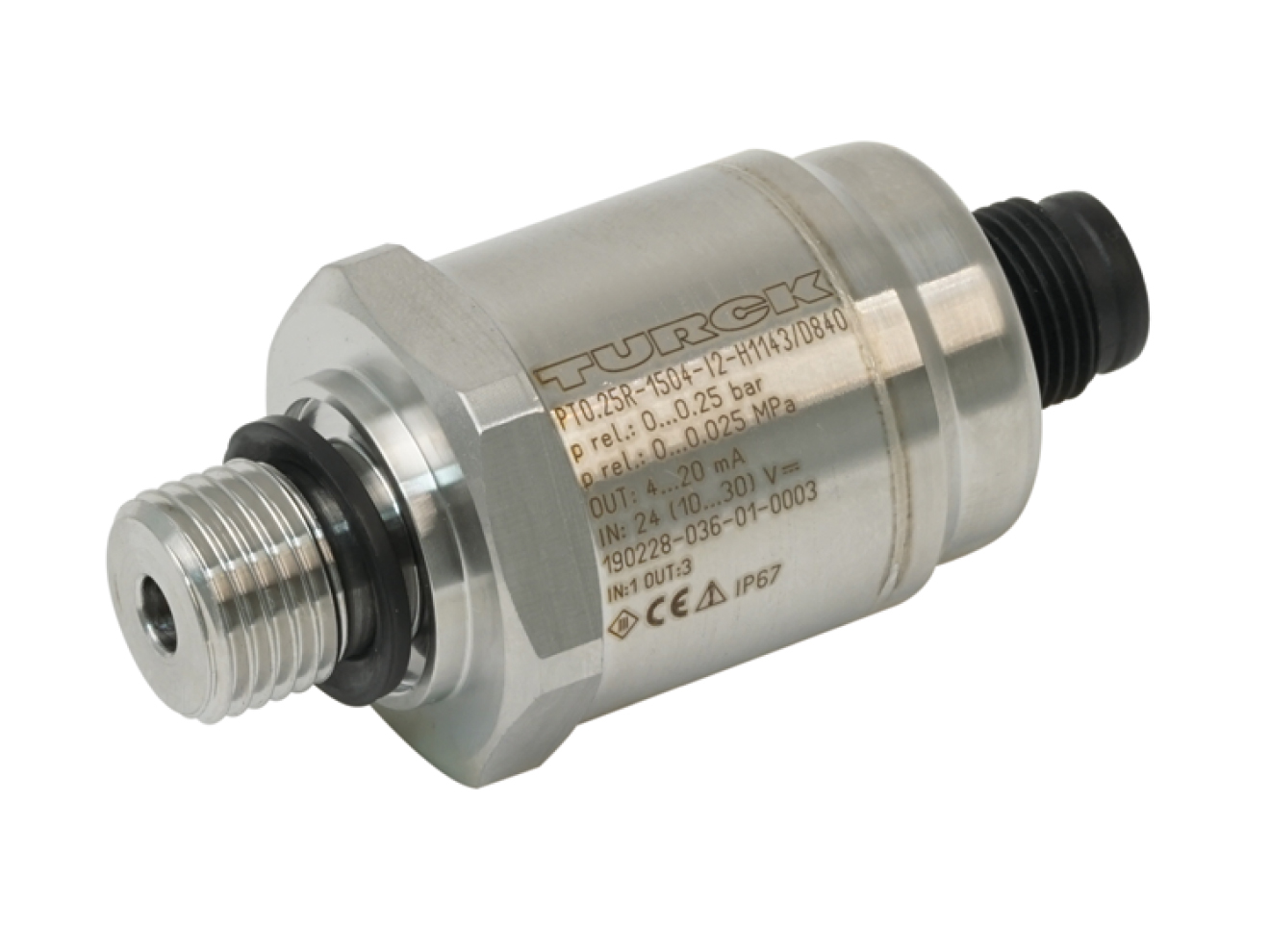 TURCK PT1500 Series Low Pressure Transmitter