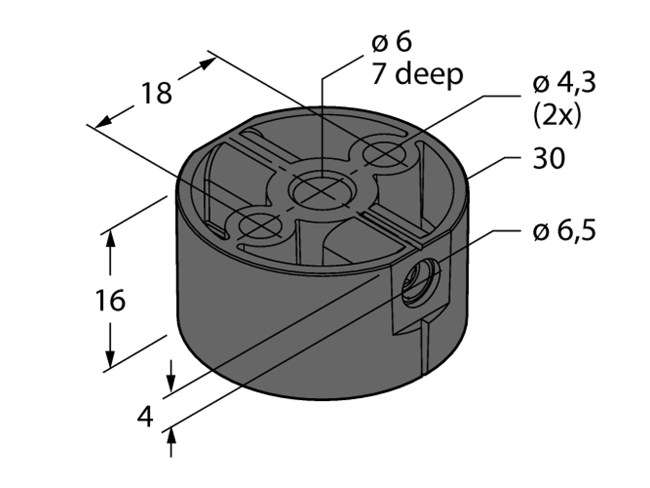 TURCK QR14 / QR20 Rotary Series Position Element