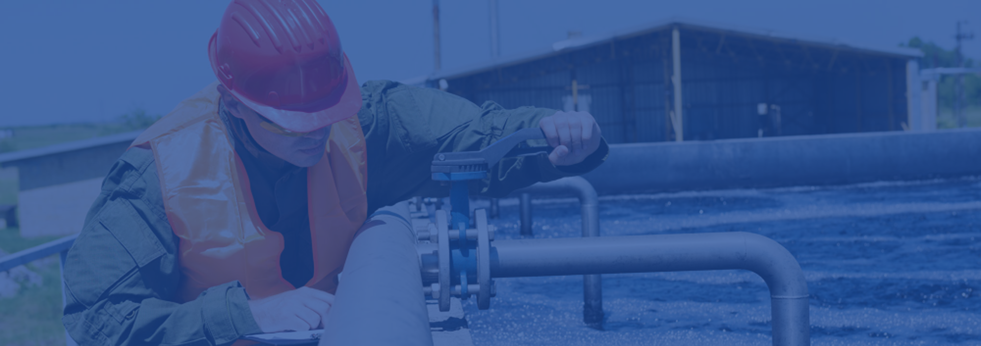 Water treatment plant operator at a facility